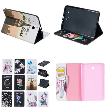 BF Luxury Tablet Case For Samsung Galaxy Tab E 9.6'' SM-T560 SM-T561 T560 T561 PU Leather Flip Cute Book Stand Protective Cover