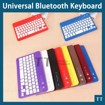 Universal Ultra Slim Aluminum Wireless Bluetooth Keyboard For ipad mini IOS Android Windows tablet PC+touch pen