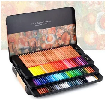 Marco Professional Colored Pencil Multi Color Artist Drawing Painting Set School Supplies Stationery