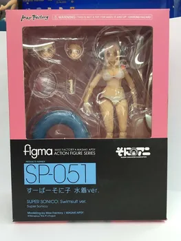 SUPER SONICO SUPERSONICO movable Figma SP-051 PVC Action Figure Collectible Model Toy 15-17cm KT2601