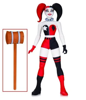 DC COMICS Designer Series Darwyn Cooke Batman Supergirl Harley Quinn PVC Action Figure Collection Model Toys 7 18cm