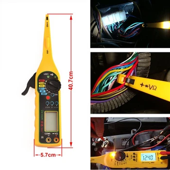 Ping Multi-function Auto Circuit Tester Multimeter Lamp Car Repair Automotive Electrical Multimeter 0V-380V Voltage