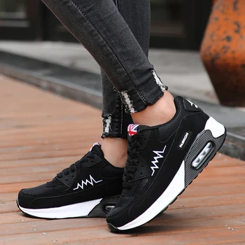 2016 New Fashion Flats Women Trainers Breathable Sport Woman Shoes Casual Outdoor Walking Women Flats Zapatillas Mujer