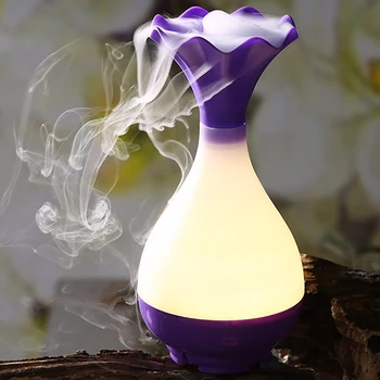 New Bottle USB Ultrasonic Air Humidifier Portable Essential Oil Aroma Diffuser LED Light Home Office Mist Maker Fogger