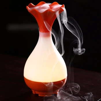 New Bottle USB Ultrasonic Air Humidifier Portable Essential Oil Aroma Diffuser LED Light Home Office Mist Maker Fogger
