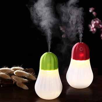 Mini USB Pumpkin Lamp Ultrasonic Humidifier Portable LED Night light Essential Oil Aroma Diffuser Home Office Car Mist Maker