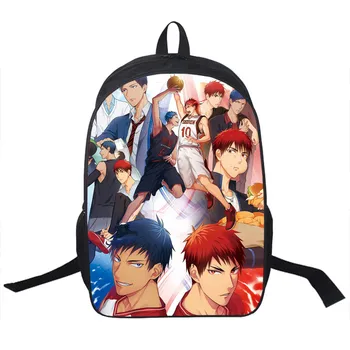 Kuroko No Basuke Backpack For Teenagers Girls Boys School Bags Kuroko No Tetsuya School Backpacks Young Men Book Bag