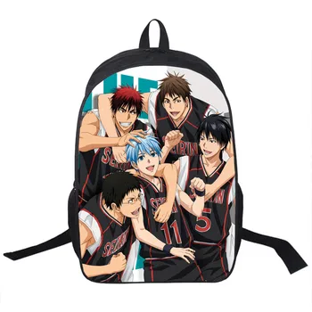 Kuroko No Basuke Backpack For Teenagers Girls Boys School Bags Kuroko No Tetsuya School Backpacks Young Men Book Bag
