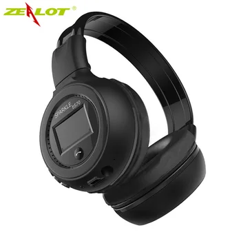 Headphones Bluetooth 4.0 Stereo Auscultadores Wireless Handsfree Headset with Mic Microphone MP3 Player for Computer Zealot B570