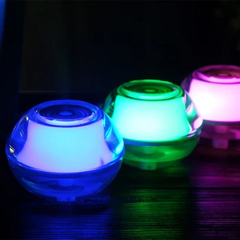 Hot Cute Mini Crystal LED Night Light Air Humidifier USB Portable Essential Oil Aroma Diffuser Home Ofifice Mist Maker Fogger