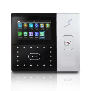 ZK iface701 face and RFID card time attendance TCP/IP linux system biometric facial door access controller system with battery