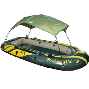 Seahawk inflatable boat Tent sun shelter inflatable rowing boat PVC Rubber Fishing Boat Tent Canopy