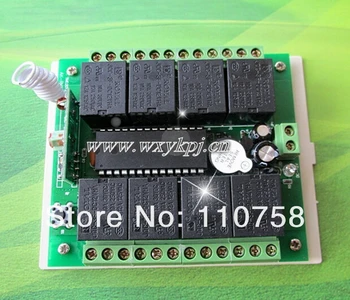 Hot selling DC12V rf 315MHZ/433MHZ ch wireless remote control toggle momentary rf relay 12v rocker switch momentary