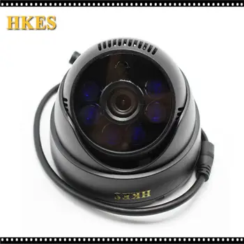 1/3 CMOS 1000TVL Indoor Security CCTV Camera 6pcs Blue IR LED Home Video Surveillance HD Night Vision Video Mini Dome Camera