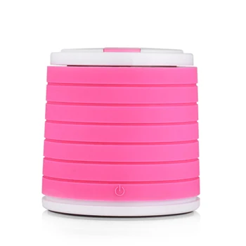 Cute Mini Portable USB Car Air Humidifier Ultrasonic LED Light Essential Oil Aroma Diffuser Home Office Mist Maker Purifier