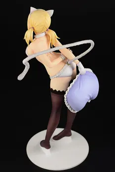 Fairy Tail Lucy Heartphilia Black & White Cat 1/6 Gravure Style Lucy Doll PVC Action Figure Collectible Model Toy 24cm KT2862