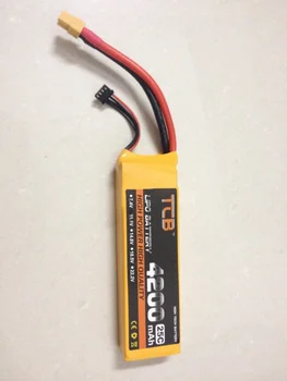 TCB RC lipo battery 22.2v 4200mAh 25C 6s RC airplane battery factory-outlet goods of consistent quality