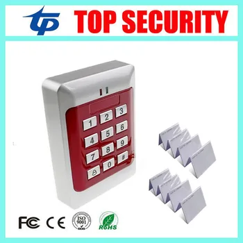 Standalone RFID EM card door access control system 1000 users proximity card 125KHZ ID card access control with 10pcs card