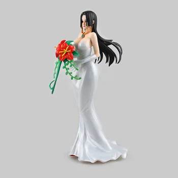 Anime One Piece POP Boa Hancock in Wedding Dress PVC Action Figures Collectible Model Toys 23.5cm KT1972