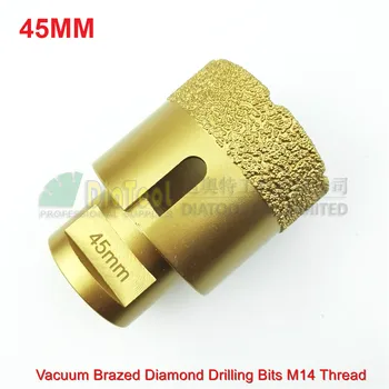 6pcs Vacuum brazed diamond drilling core bits 15MM coating diamond Diameter 20/25/35/45/55/75mm hole saw granite marble ceramic