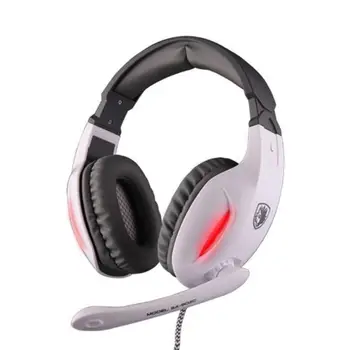 SADES SA-902C Professional USB Gaming Headphone Game Headset Fone De Ouvido PC Gamer Audifonos with High-fidelity Microphone