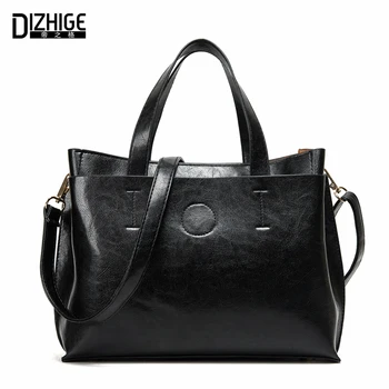 DIZHIGE Brand Fashion Women Bags Designer Ladies Handbags Famous PU Leather Bags Women Handbags Tote Female Sac New