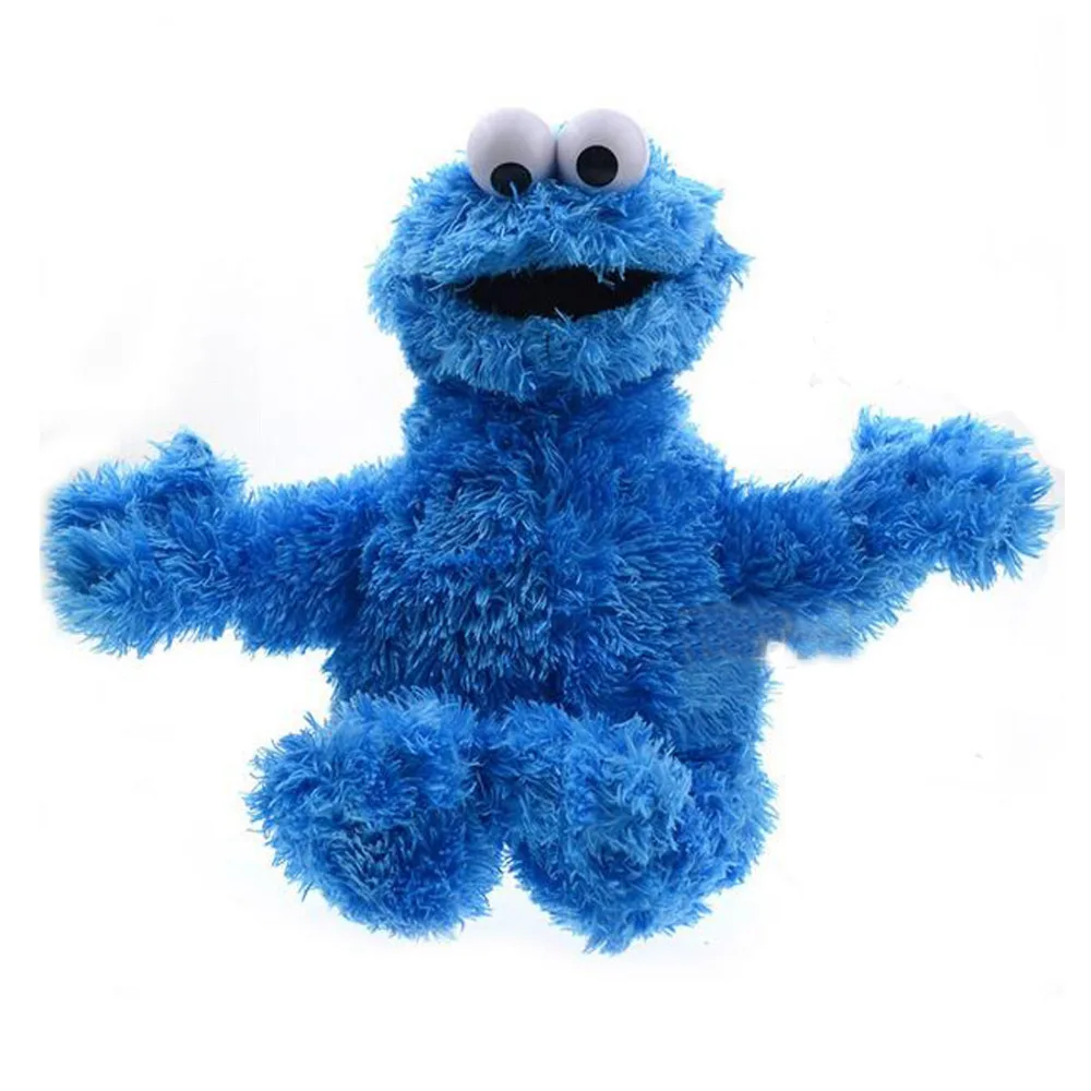 SESAME STREET SOFT PLUSH Puppet Toys Cookie Monster 40cm