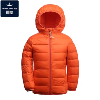 2016 Boy's down Jackets coats winter warm baby Girl's Coats 90% duck Down Kids jackets Children's Outerwears Hooded
