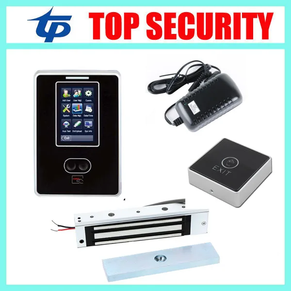 ZK VF300 face time attendance and access control with RFID card reader TCP/IP touch screen facial door access controller system