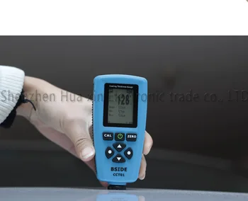 Bside CCT01 Digital Coating Thickness Gauge Meter Tester Range 0 to 1300um (0 to 51.2mils) With Internal F N Probe