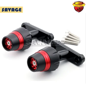 For Bajaj Pulsar 200 NS 2012-Red Motorcycle Accessories Frame Sliders Crash Protector Falling Protection New