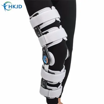 New Adjustable Hinged Knee Brace Orthopedic Orthotics Supports Posture Corrector For Patella Fracture Knee Injury