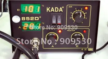 110V/220V soldering station Same work day ship out KADA 852D+ Rework Station Repairing System hot air