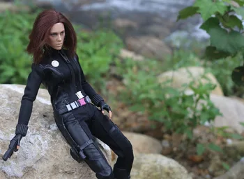 1/6 doll set black widow Figures model set The Avengers 12