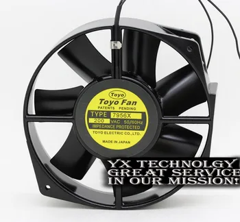 Original Toyo TOYO The FAN 7956X 17cm 17050 200V full metal DC fan