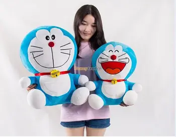 Fancytrader 26'' / 65cm Cute Giant Stuffed Doraemon Toy, Gift for Kid, 2 Expressions Available! FT50041