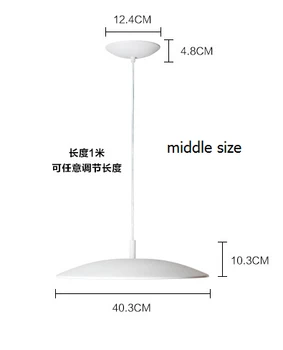 White Minimalist Modern LED Pendant Lights Simple Aluminum Hanging Lamp Fixtures For Living Dining Room Cafe Lamparas Colgantes