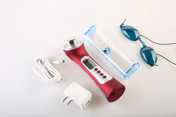 5 IN 1 Ultrasonic Skin Renewal System Ultrasound Phototherapy High Frequency 3MHZ Microcurrent Facial Massager