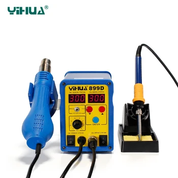 YIHUA 899D SMD Rework StationTemperature Controlled Air Soldering Station Welding Machine For Solder