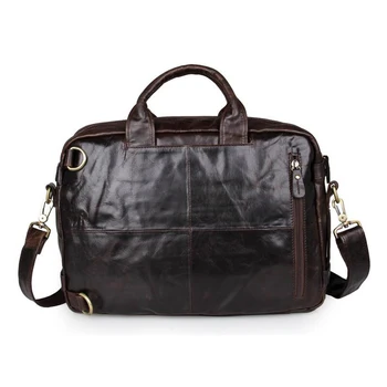 LOVMAXI Large Man Laptop Bag Men's Briefcases Genuine Leather Handbags Oil Leather Male Messenger Bag Multi-function Travel Bags