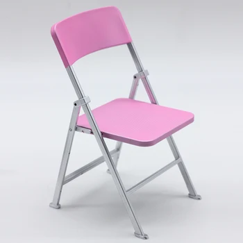1Pcs colorful folding chair (suitable for 1/6 BJD doll ,tang kou ,blythe ) for barbie dolls chair toy