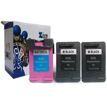 PERSEUS Ink Cartridge For HP 63 63XL Combo(2 Black,1 Color)High Capacity Compatible with HP InkJet Printer