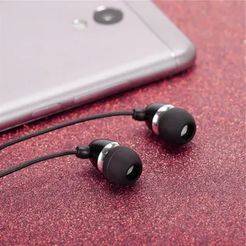 1.2m Wire handsfree Earphones Headset Headphone In-ear Earbud With Mic Microphone Music 3.5mm Durable