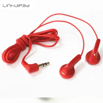 Linhuipad DE-09 Disposable earphones low cost earbud with the unite price $0.35 Min order 3000pcs