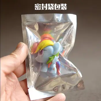 Oppo bag the horse mashems 4cm size TPR material multicolor cartoon cartoon fashems girls toy