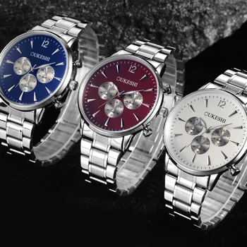 Watches Men Luxury Brand Casual Stainless Steel Sport Watches WristWatches For Men Military Quartz Watch montre homme