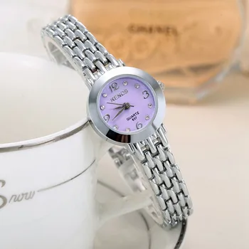 RENOS Quartz Watch Women Rhinestone Crystal Girl Friend Ladies Gift Wrist Watches Casual Fashion Stainless Steel Wristwatch uomo