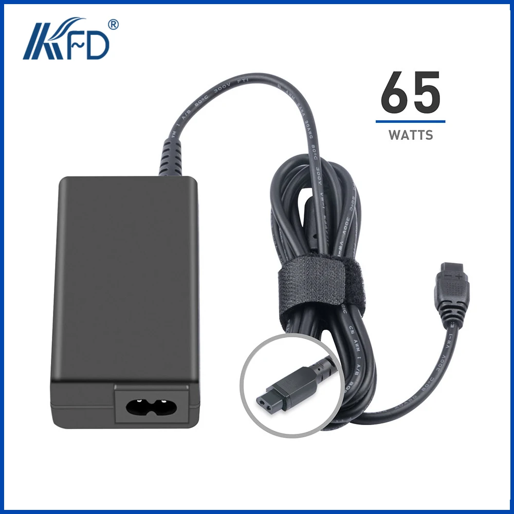 KFD A12 Universal Sereis 65W International Plug Adapter For Asus 19V3.42A Dell 9 Tips
