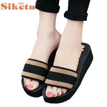 Women Sandals Shoes Top Quality Summer Slipper Indoor Outdoor Flip-flops Beach Shoes Sandalias chinelos 17May1