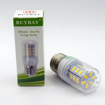 AC 220V/110V E27 E14 led corn bulb SMD 5730 24LEDs 250-399LM Warm white/cool white 3W led lamp low price